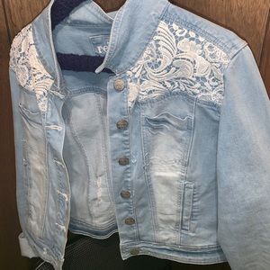 Girls Denim Jean Jacket